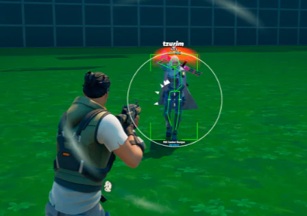 Rust ESP Wallhack Cheat Setup for High pop — Rust cheat gameplay screenshot